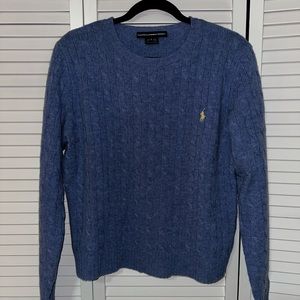 Ralph Lauren wool cable knit sweater
